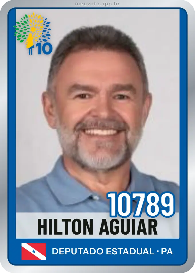 Carta de Hilton Aguiar, número 10789, Republicanos