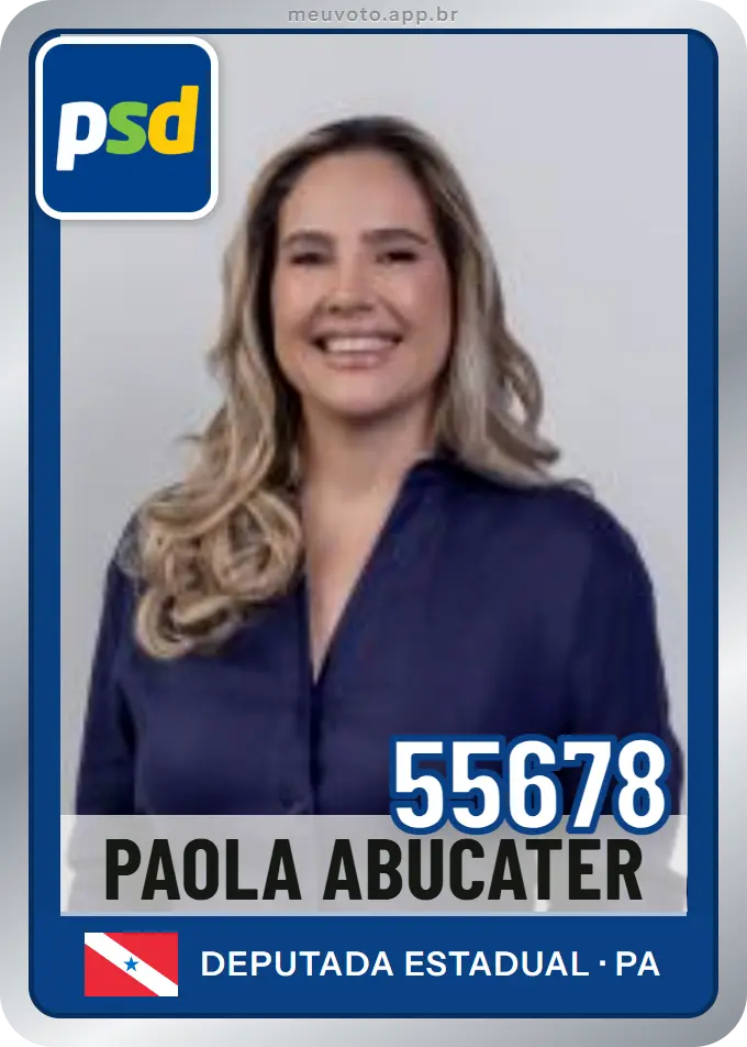Carta de Paola Abucater, número 55678, PSD