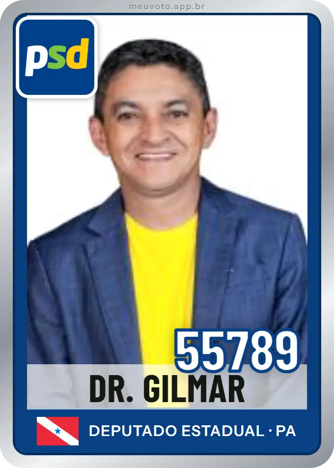Carta de Dr. Gilmar, número 55789, PSD