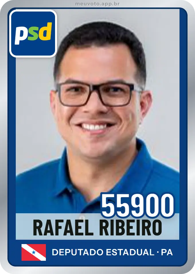 Carta de Rafael Ribeiro, número 55900, PSD