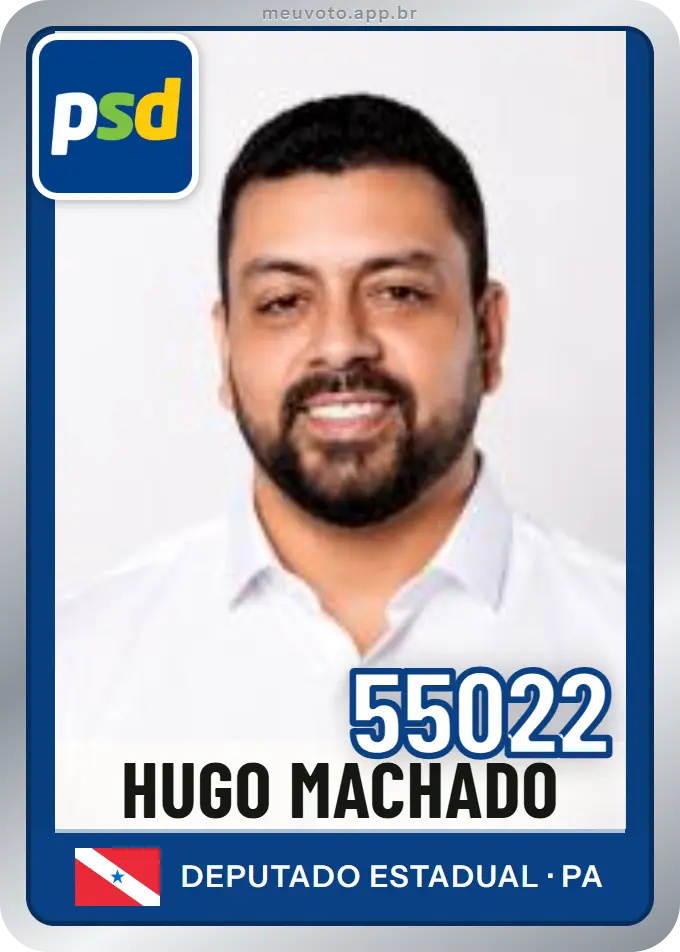 Carta de Hugo Machado, número 55022, PSD