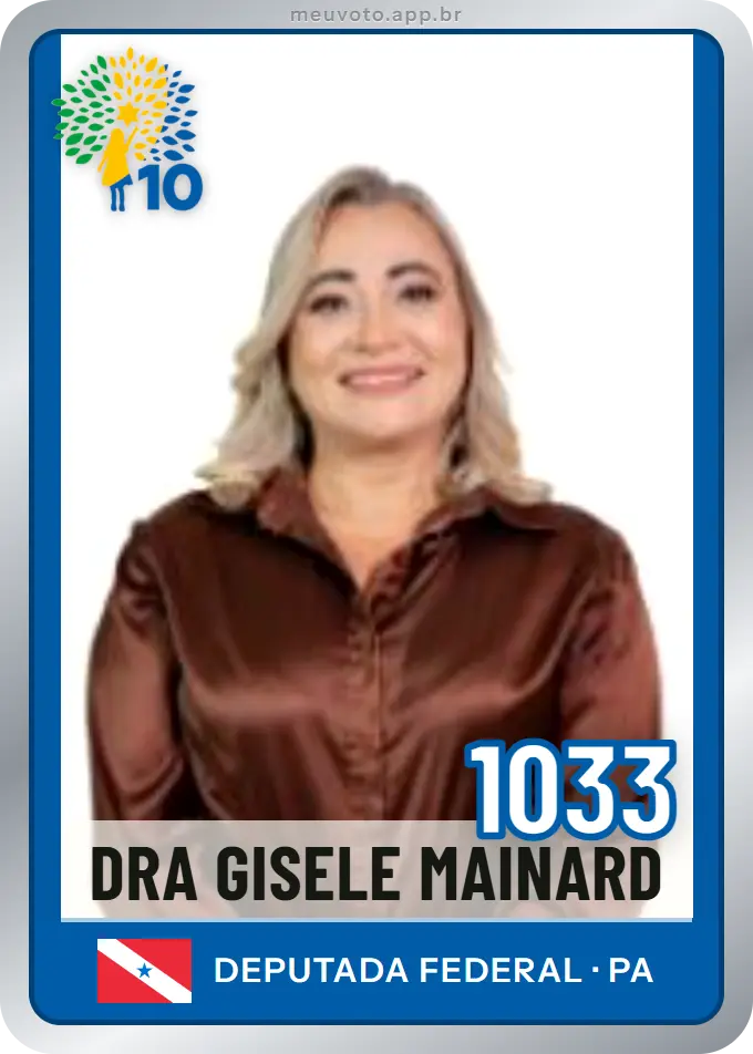 Carta de Dra Gisele Mainard, número 1033, Republicanos