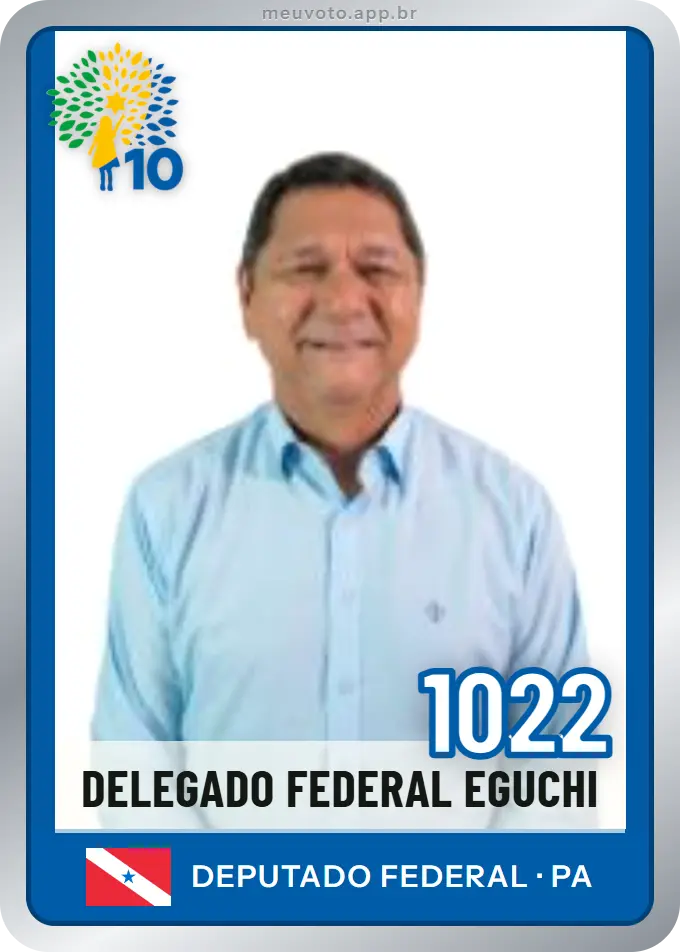 Carta de Delegado Federal Eguchi, número 1022, Republicanos