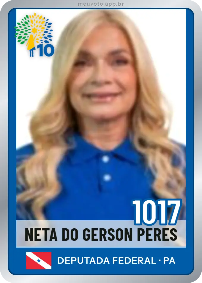 Carta de Neta do Gerson Peres, número 1017, Republicanos