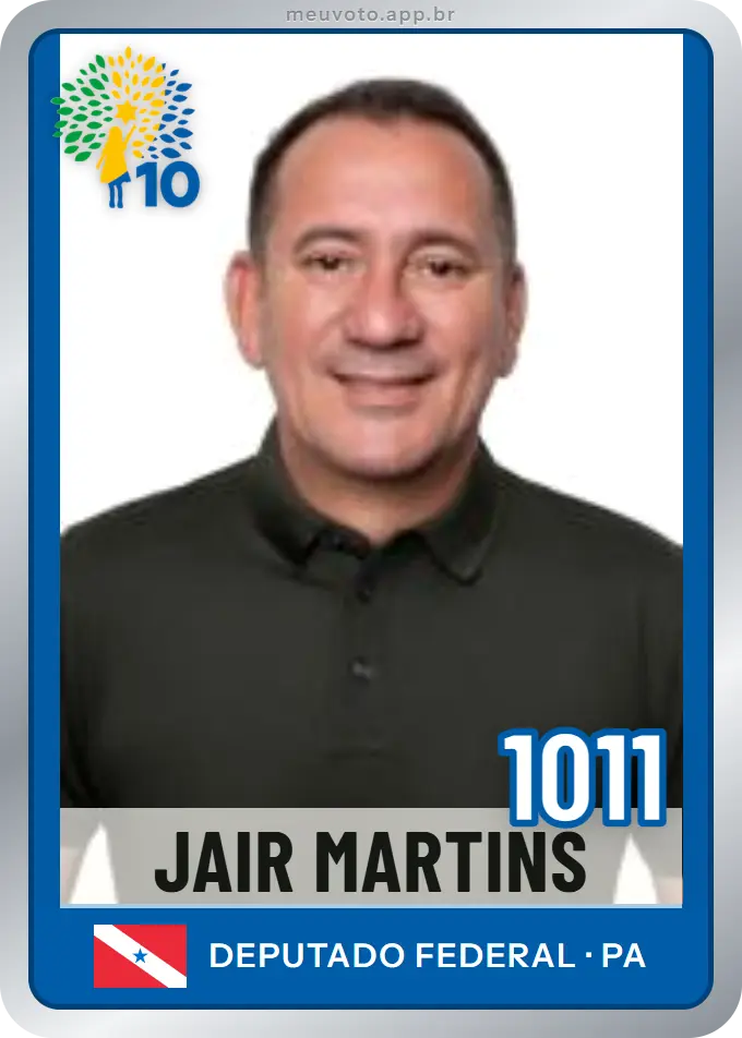Carta de Jair Martins, número 1011, Republicanos