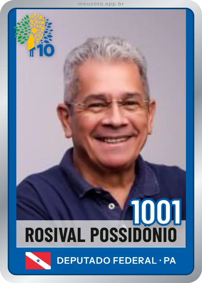 Carta de Rosival Possidônio, número 1001, Republicanos