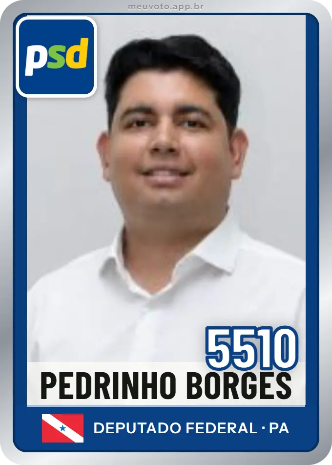 Carta de Pedrinho Borges, número 5510, PSD