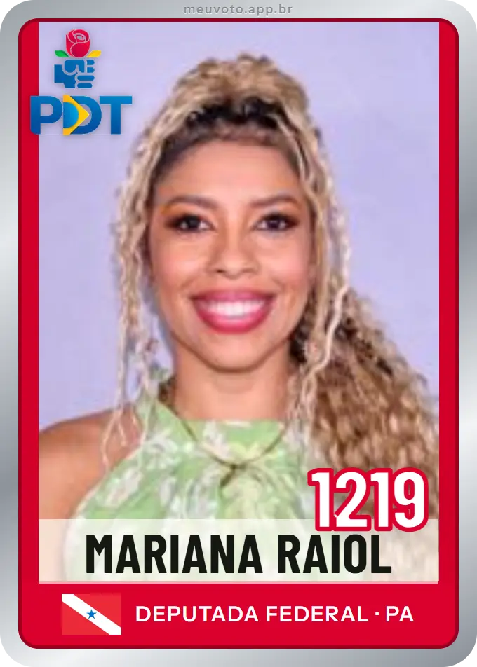 Carta de Mariana Raiol, número 1219, PDT