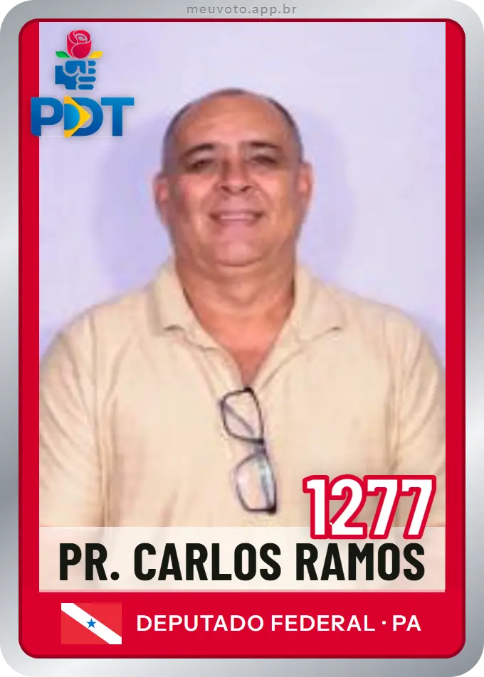 Carta de Pr. Carlos Ramos, número 1277, PDT