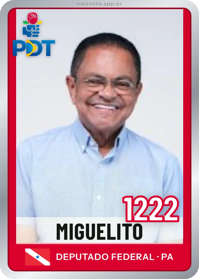 Carta de Miguelito, número 1222, PDT