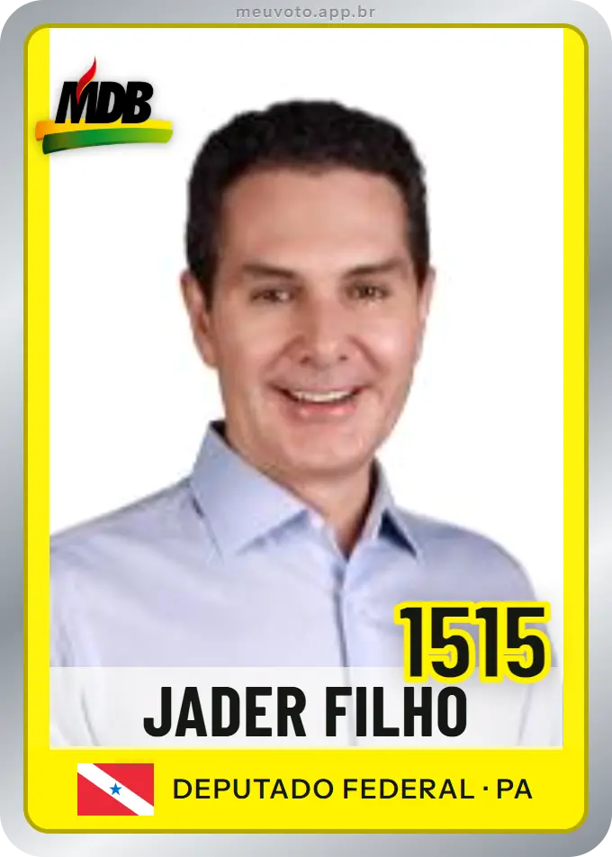 Carta de Jader Filho, número 1515, MDB