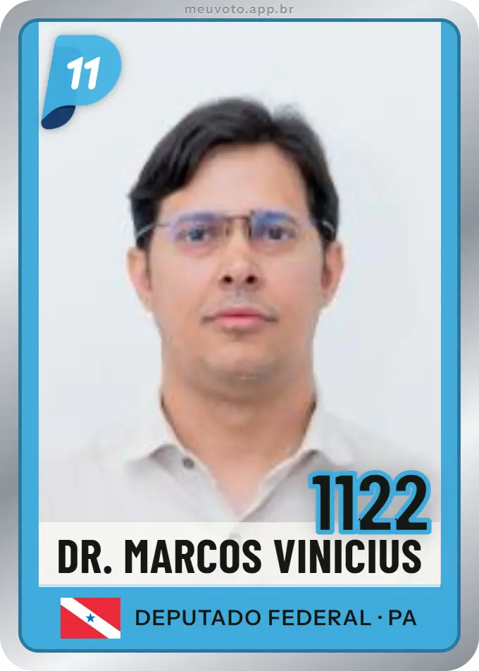 Carta de Dr. Marcos Vinicius, número 1122, PP
