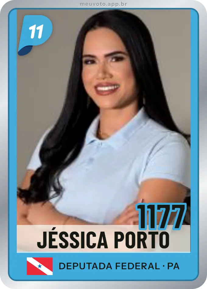 Carta de Jéssica Porto, número 1177, PP