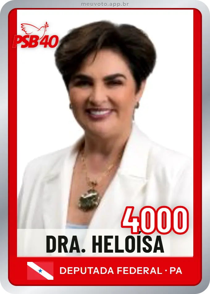 Carta de Dra. Heloísa, número 4000, PSB