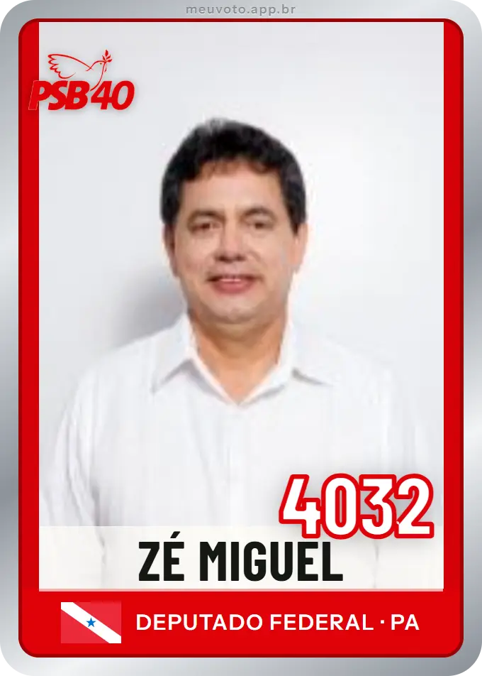 Carta de Zé Miguel, número 4032, PSB