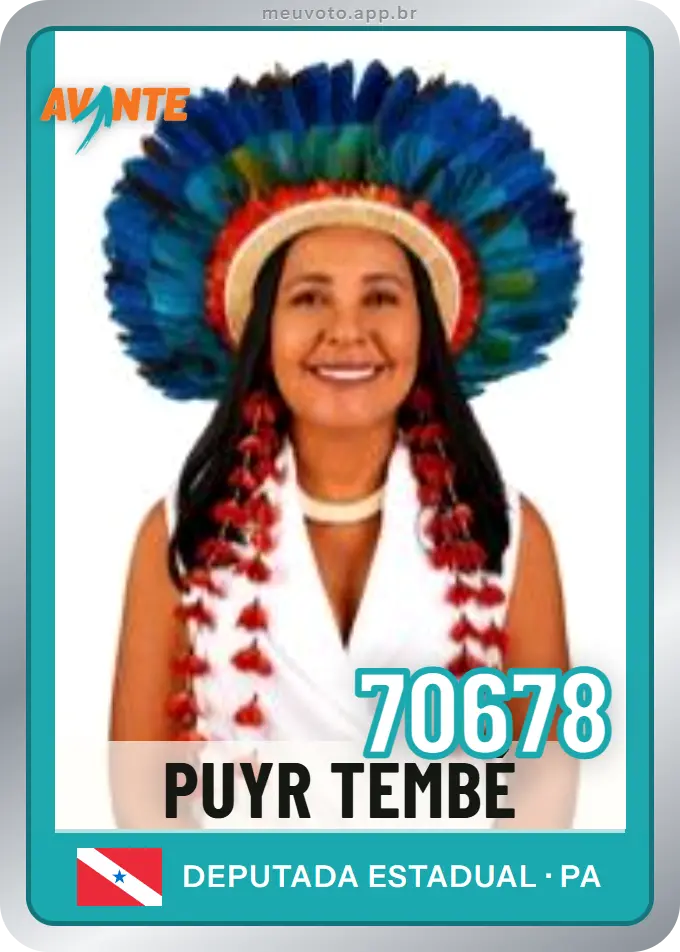 Carta de Puyr Tembé, número 70678, Avante