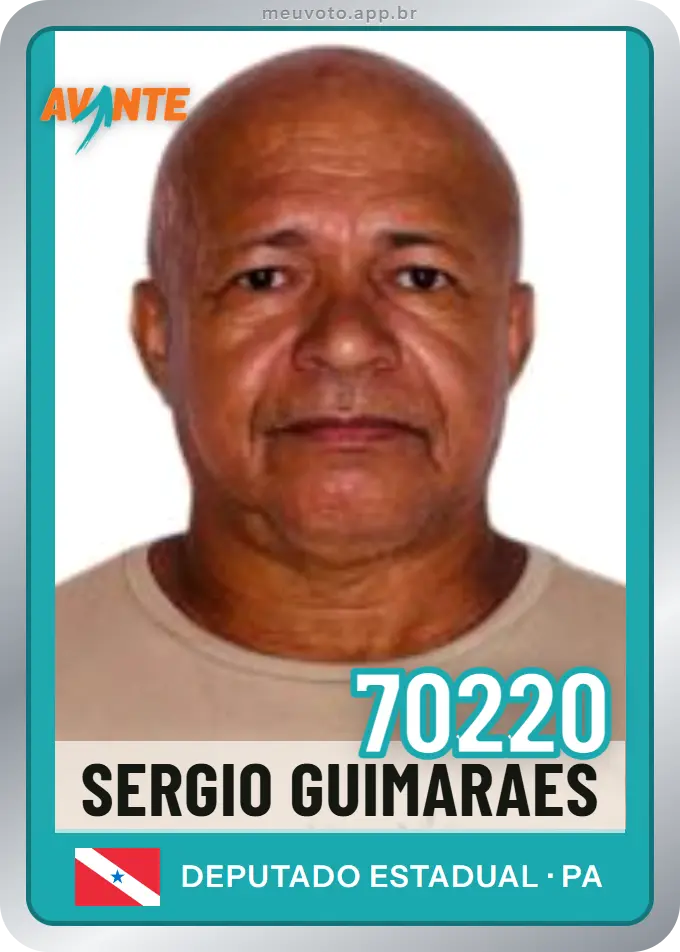 Carta de Sergio Guimaraes, número 70220, Avante