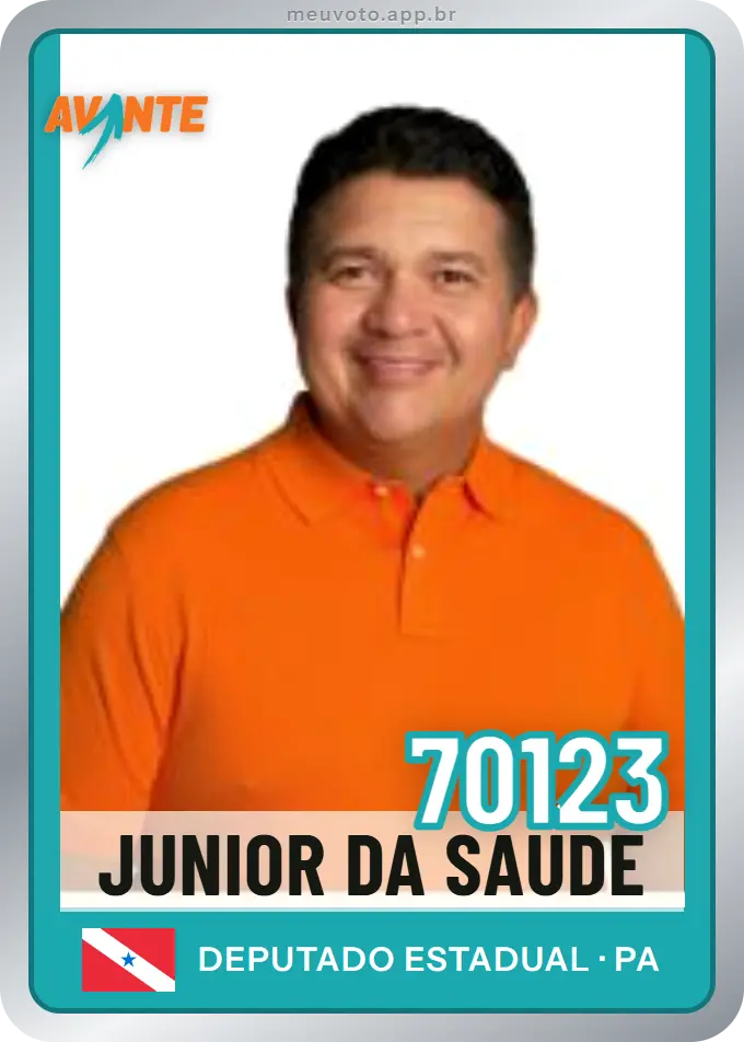 Carta de Junior da Saúde, número 70123, Avante