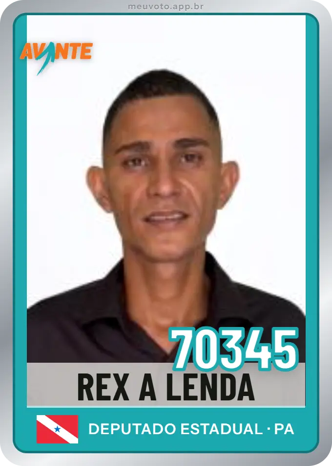 Carta de Rex A Lenda, número 70345, Avante