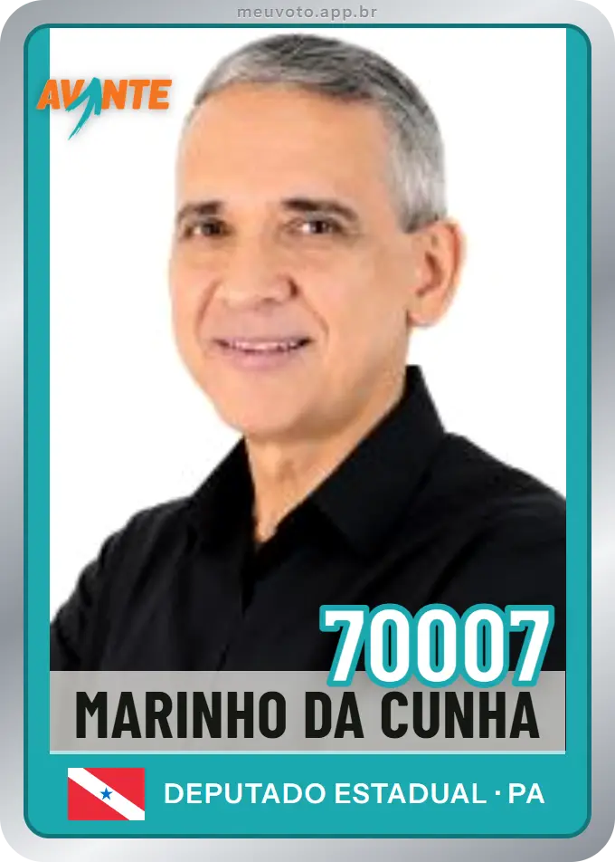 Carta de Marinho da Cunha, número 70007, Avante