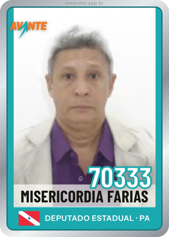 Carta de Misericordia Farias, número 70333, Avante