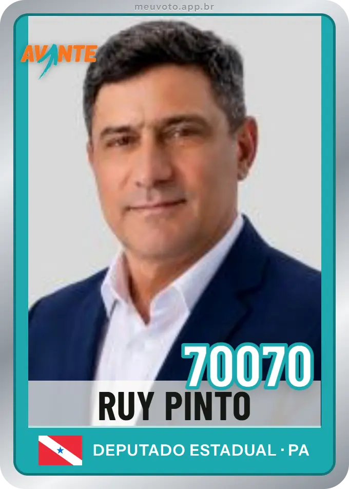 Carta de Ruy Pinto, número 70070, Avante