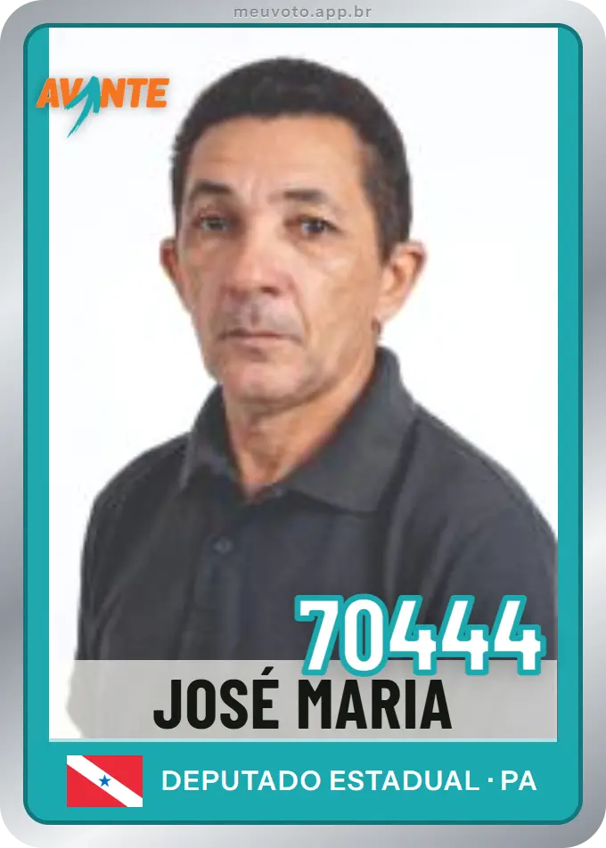 Carta de José Maria, número 70444, Avante