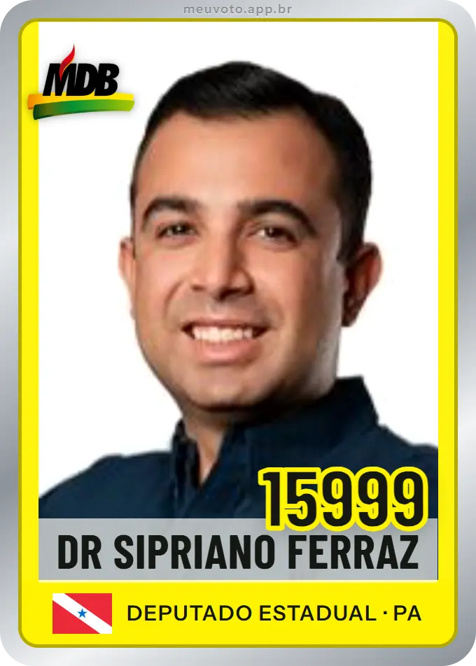 Carta de Dr Sipriano Ferraz, número 15999, MDB