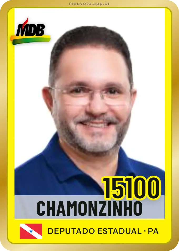 Carta de Chamonzinho, número 15100, MDB