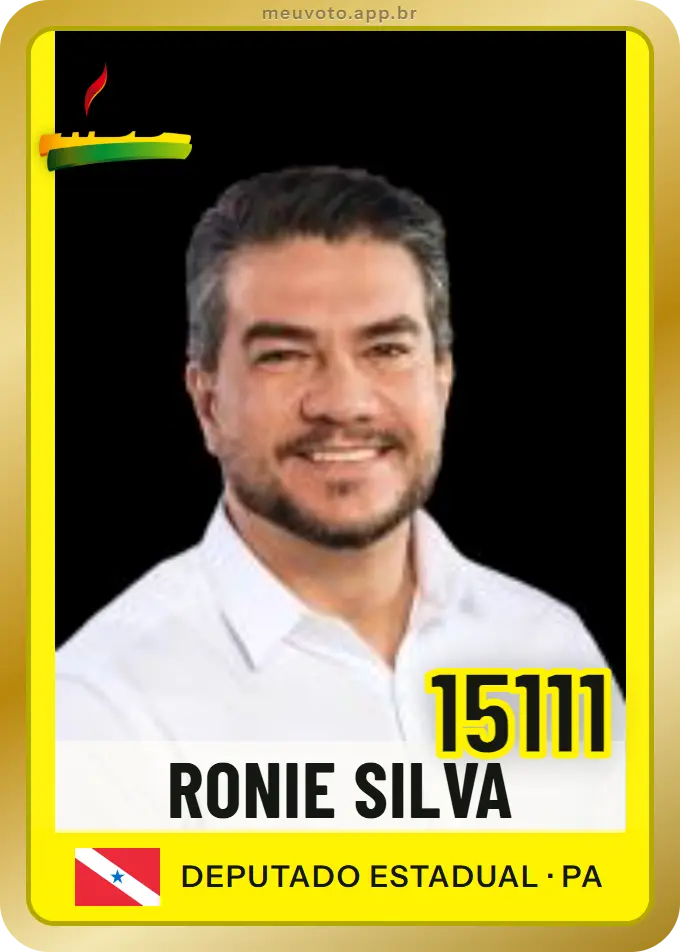 Carta de Ronie Silva, número 15111, MDB