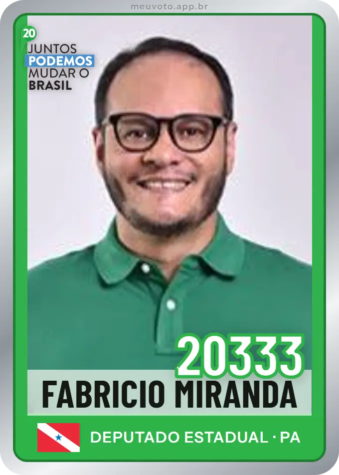 Carta de Fabricio Miranda, número 20333, Podemos