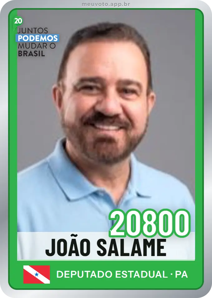 Carta de João Salame, número 20800, Podemos