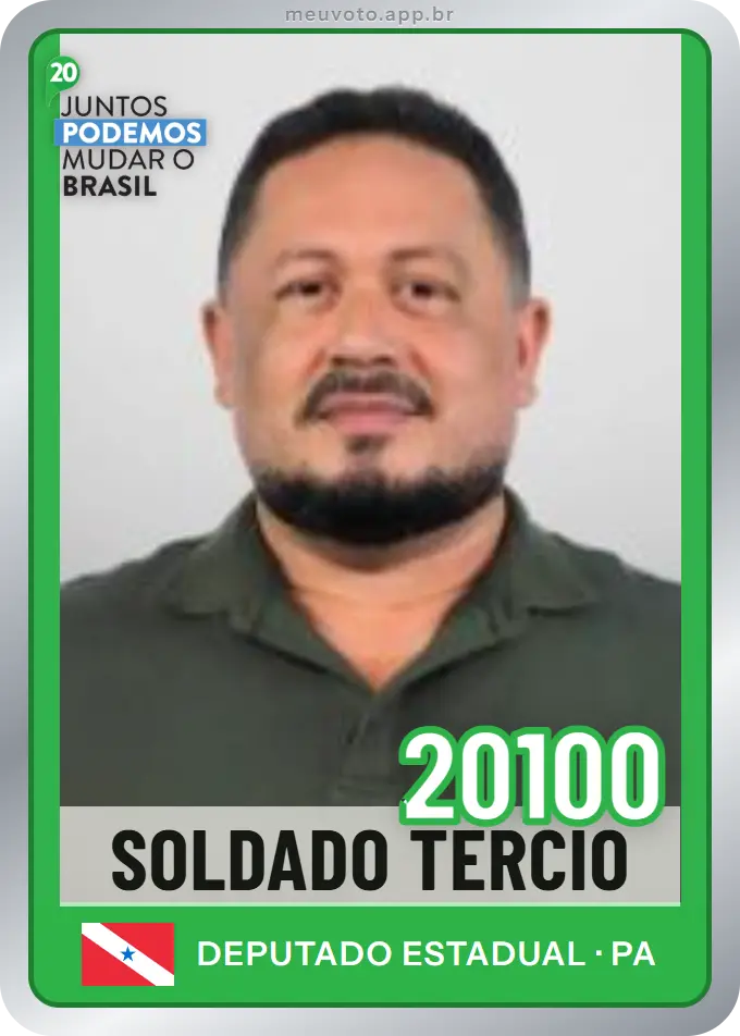 Carta de Soldado Tercio, número 20100, Podemos