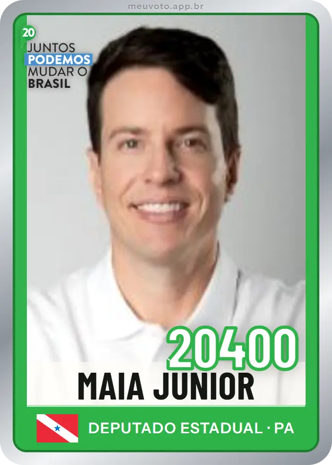 Carta de Maia Junior, número 20400, Podemos