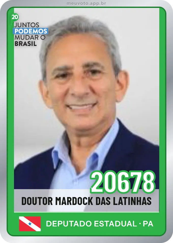 Carta de Doutor Mardock das Latinhas, número 20678, Podemos