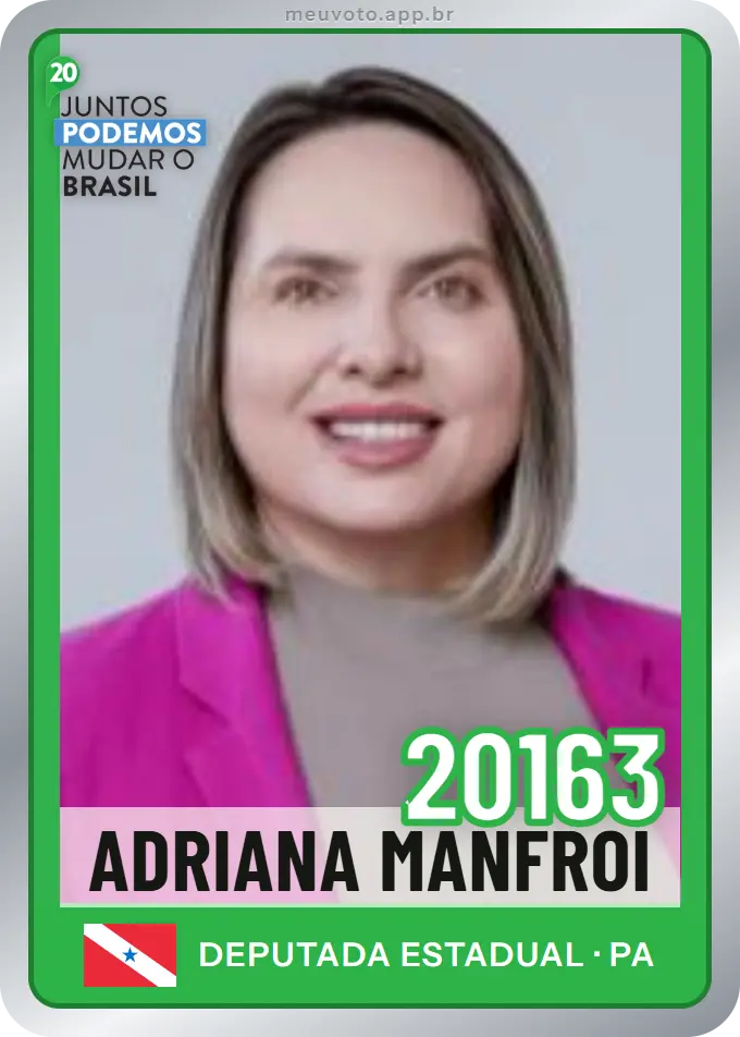 Carta de Adriana Manfroi, número 20163, Podemos