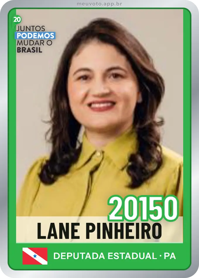 Carta de Lane Pinheiro, número 20150, Podemos