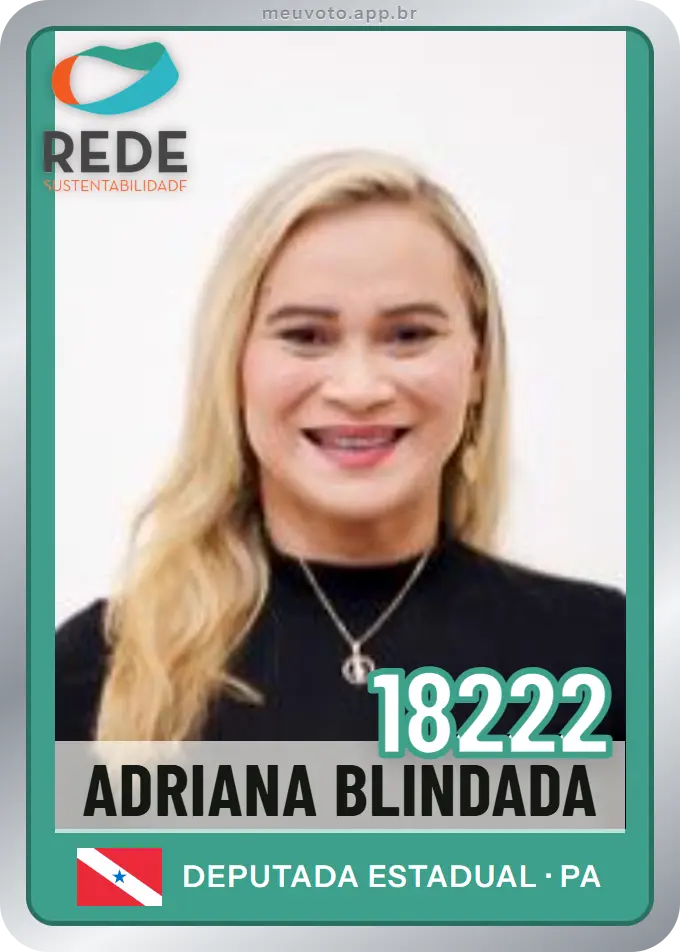 Carta de Adriana Blindada, número 18222, Rede