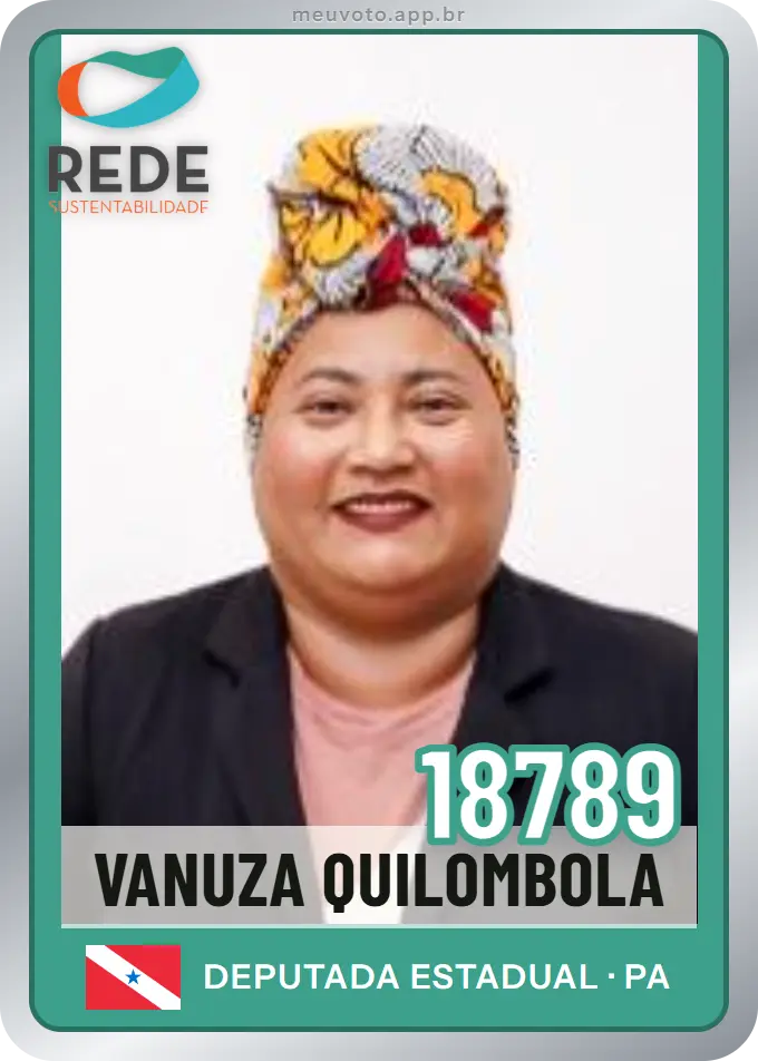 Carta de Vanuza Quilombola, número 18789, Rede