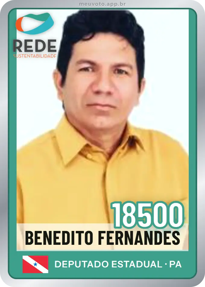 Carta de Benedito Fernandes, número 18500, Rede
