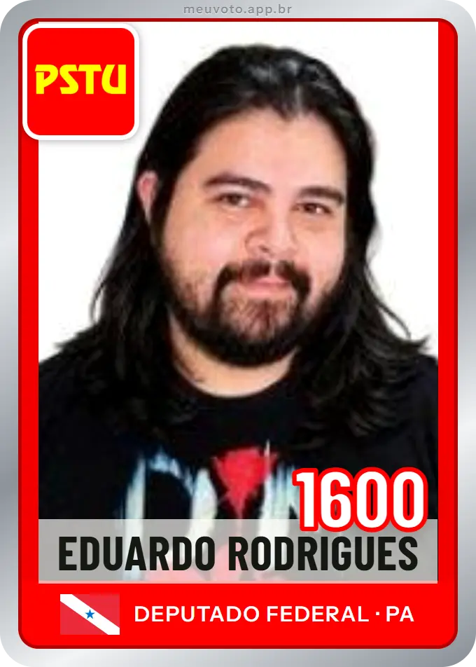 Carta de Eduardo Rodrigues, número 1600, PSTU