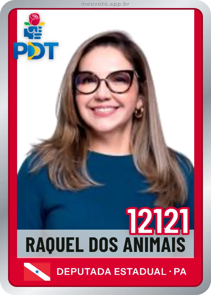 Carta de Raquel dos Animais, número 12121, PDT
