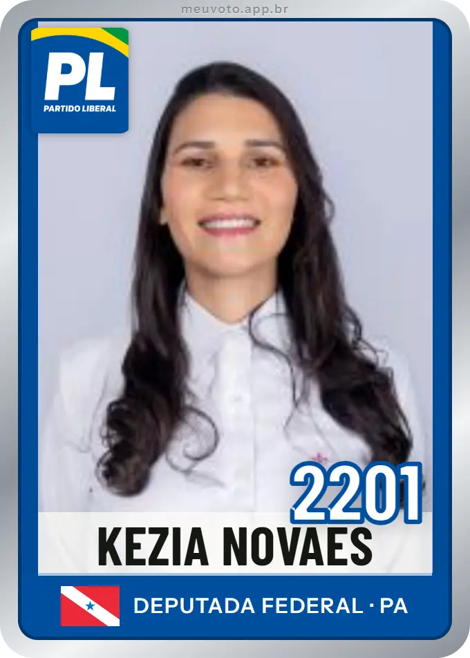 Carta de Kezia Novaes, número 2201, PL