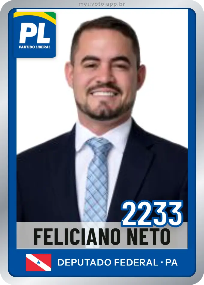 Carta de Feliciano Neto, número 2233, PL