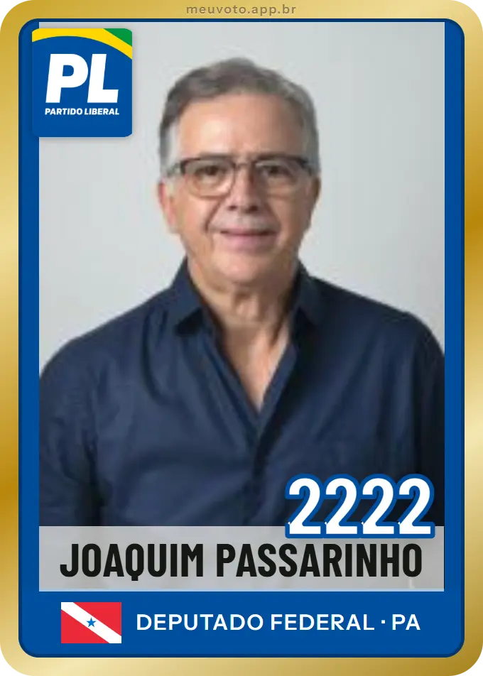 Carta de Joaquim Passarinho, número 2222, PL