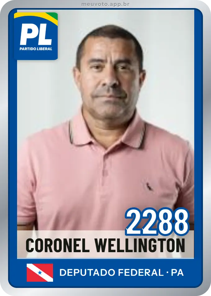 Carta de Coronel Wellington, número 2288, PL