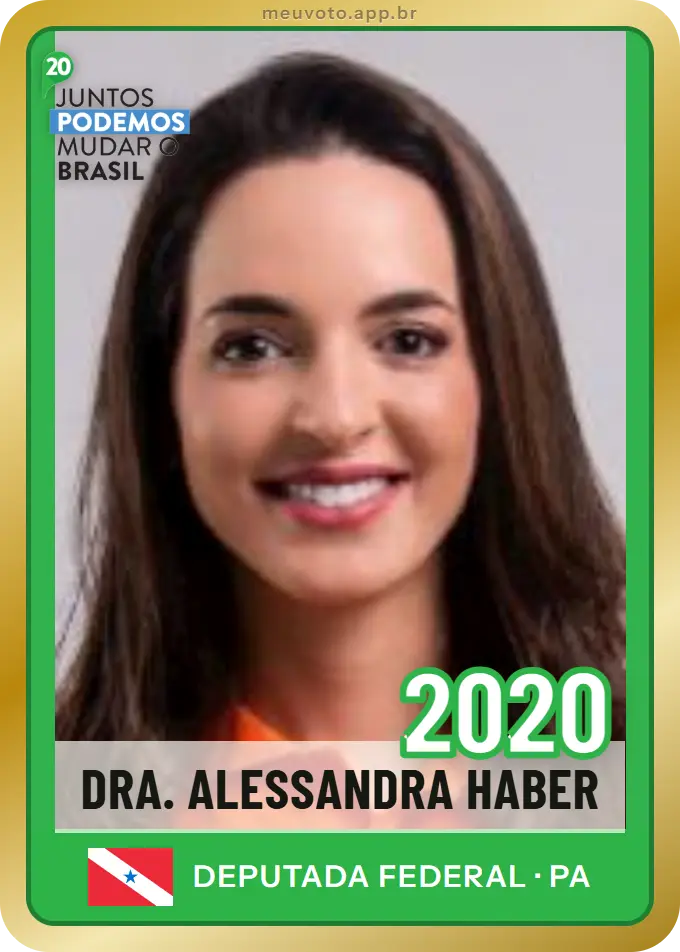 Carta de Dra. Alessandra Haber, número 2020, Podemos