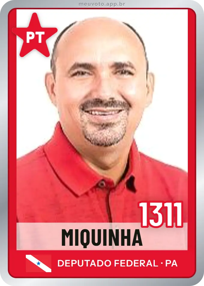 Carta de Miquinha, número 1311, PT