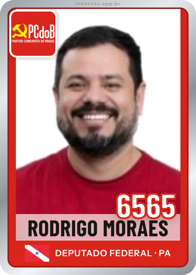 Carta de Rodrigo Moraes, número 6565, PCdoB