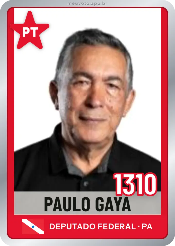 Carta de Paulo Gaya, número 1310, PT